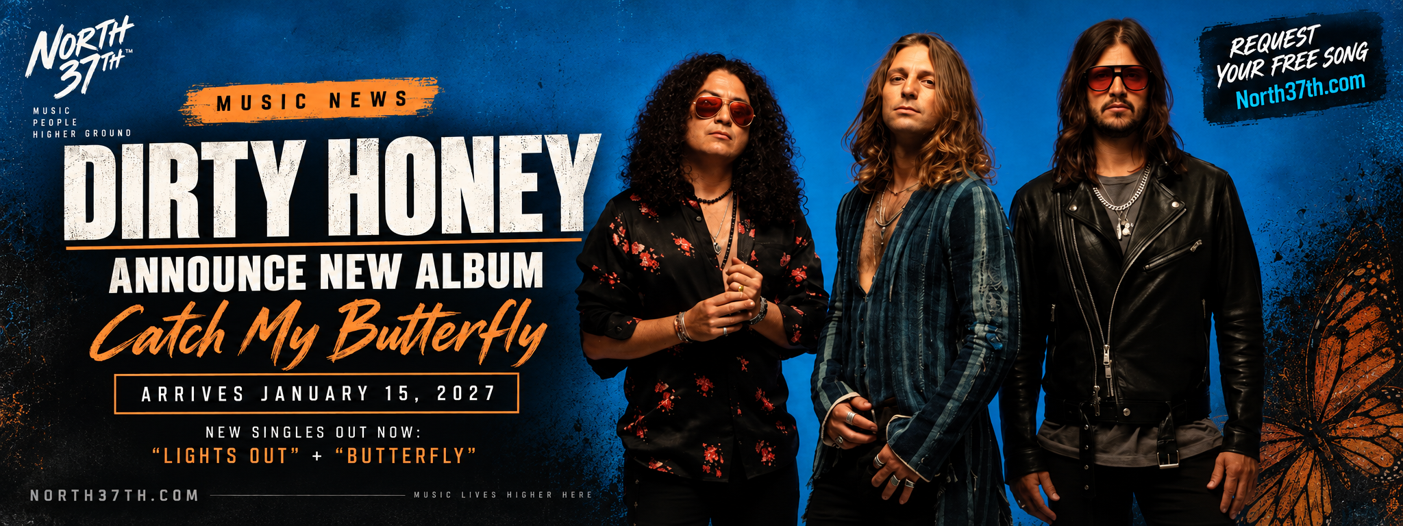 Dirty Honey Announce New Album Catch My Butterfly